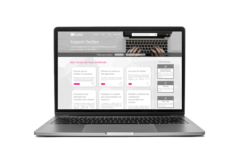 Site support.tactileo.com